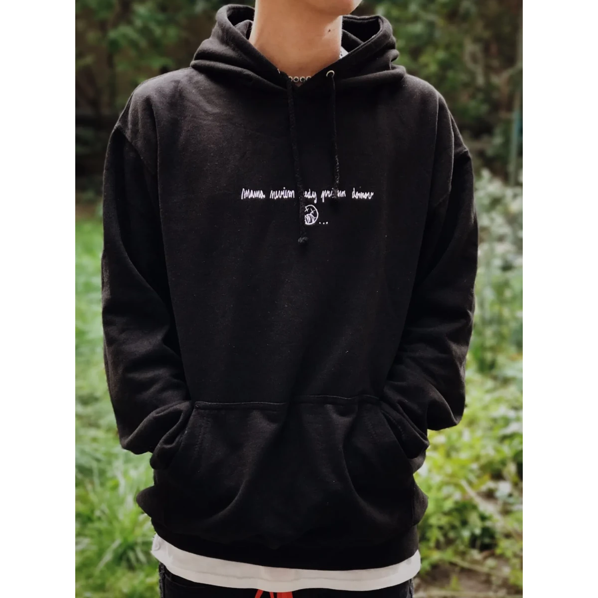 MIKINA MNKPD BLACK MIKINA MNKPD BLACK