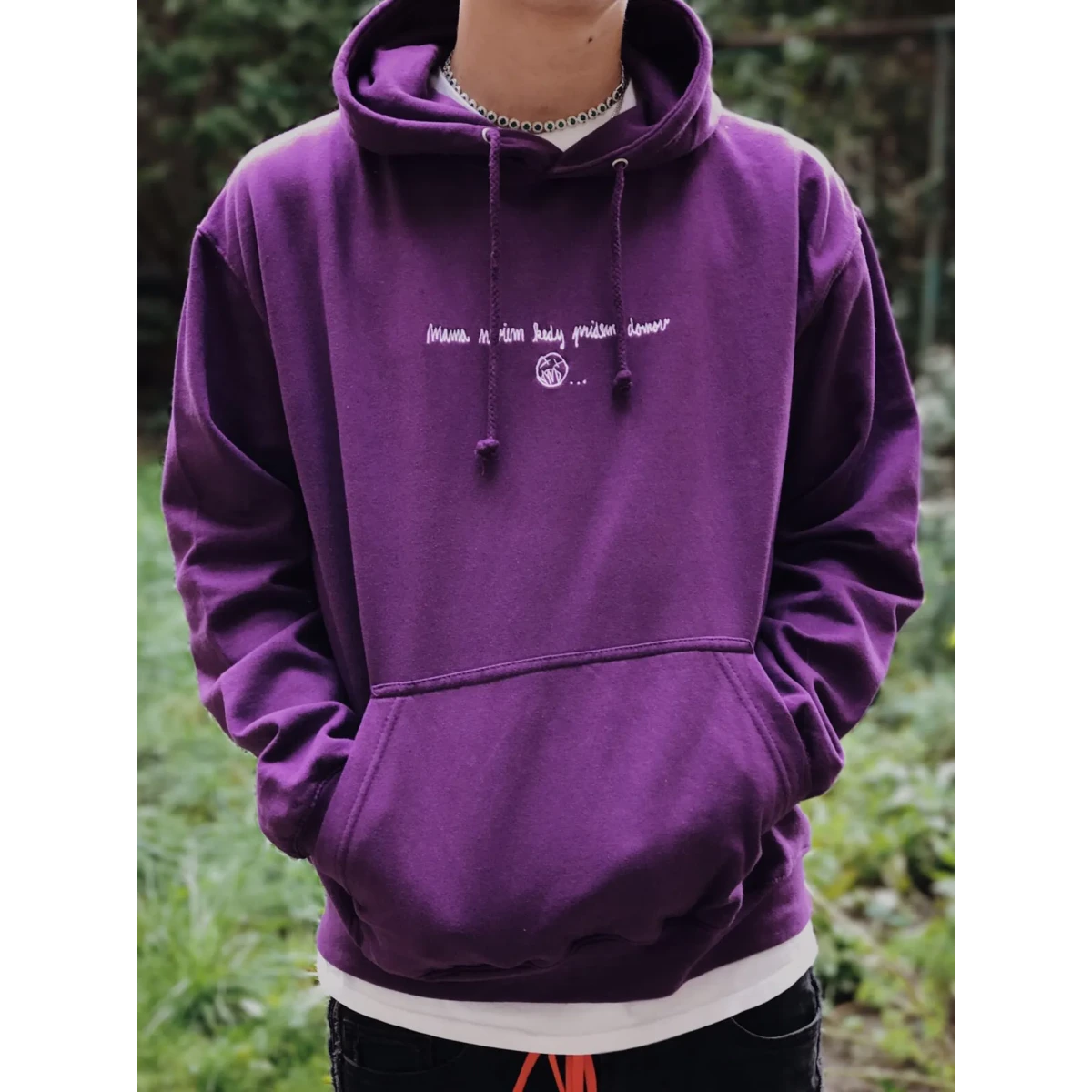 MIKINA MNKPD PURPLE MIKINA MNKPD PURPLE